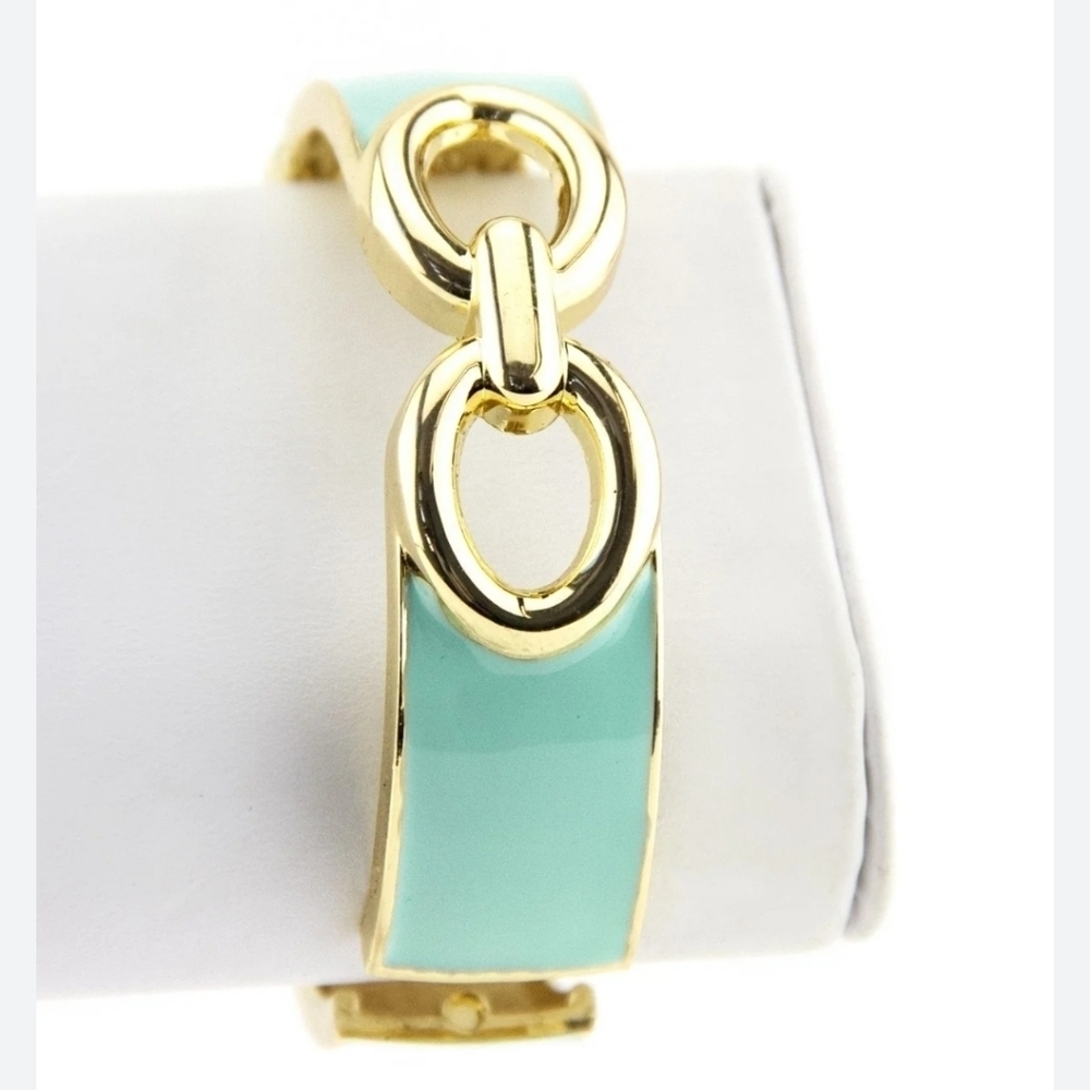 Interlocking Gel Bangle - Mint - image 5